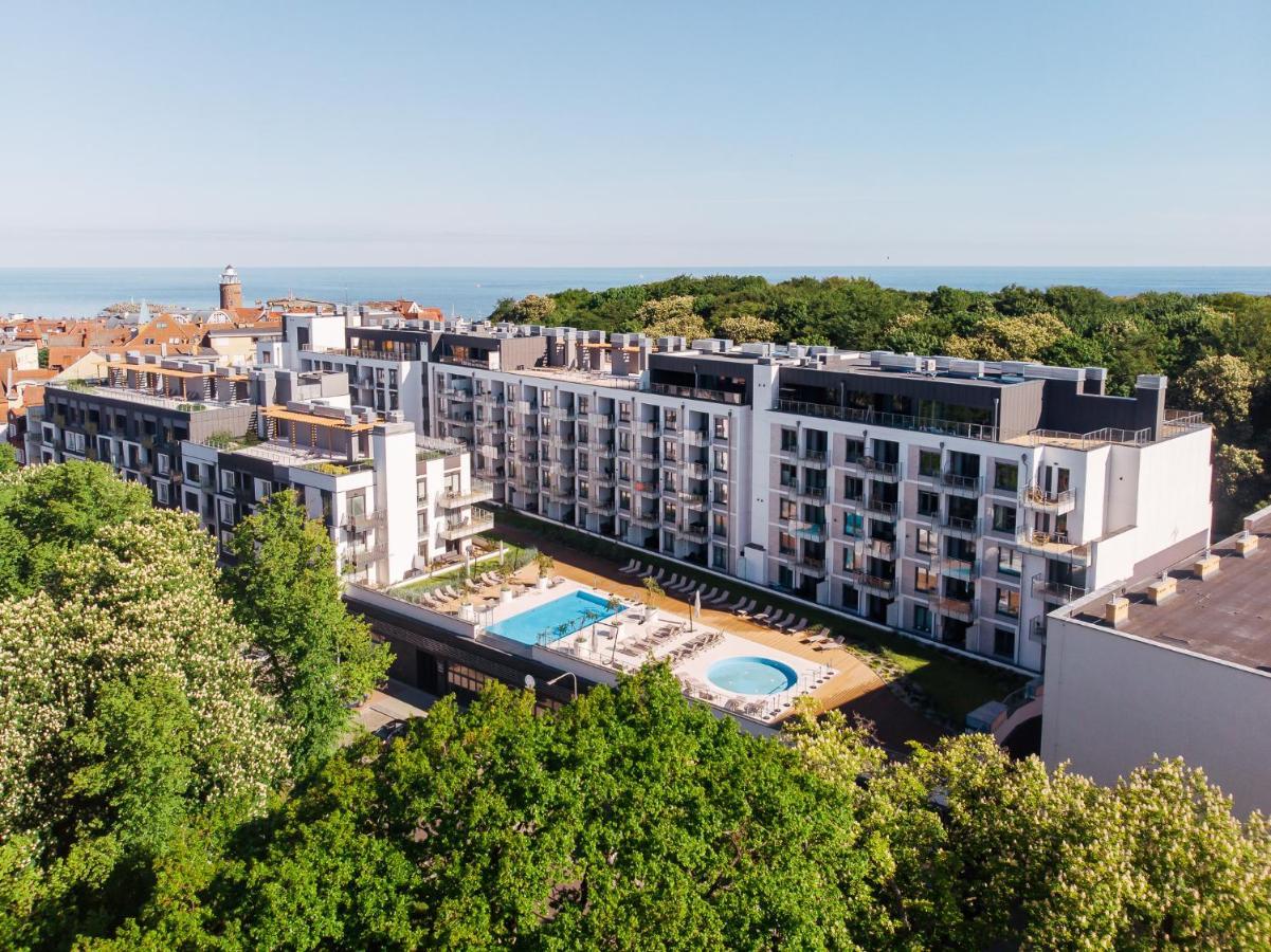 Chilliapartamenty - Nadmorskie Tarasy - Morski Z Dostepem Do Basenu Kołobrzeg Exteriör bild